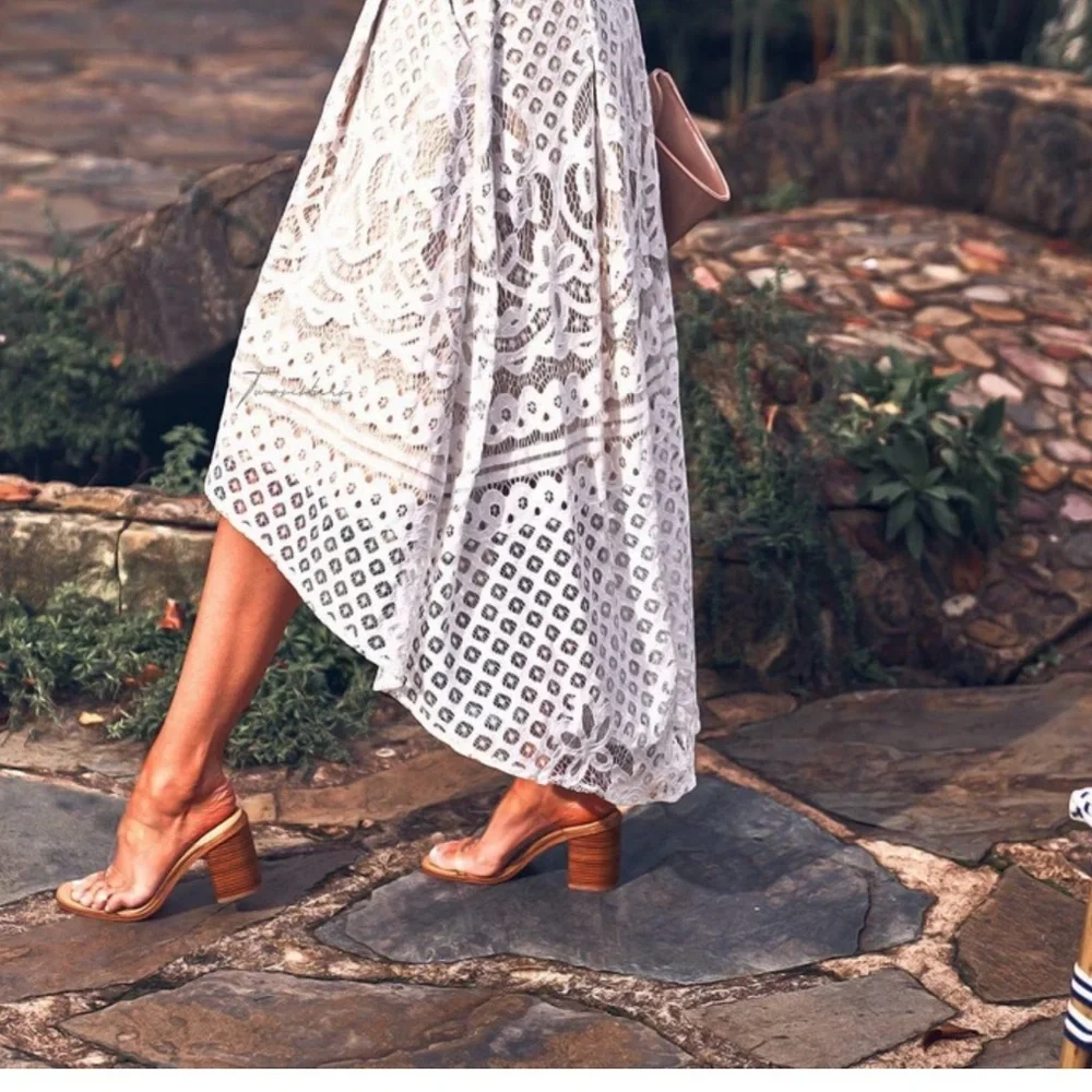 Lover, White Lace 2-level skirt - Picture 1 of 5